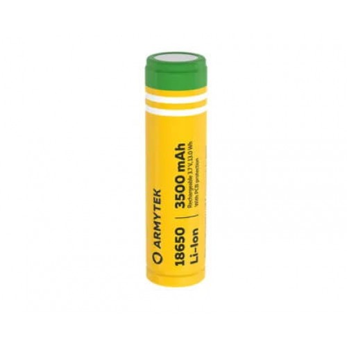 Аккумулятор Armytek 18650 Li-Ion 3500 мАч (защищенный) в Смоленске