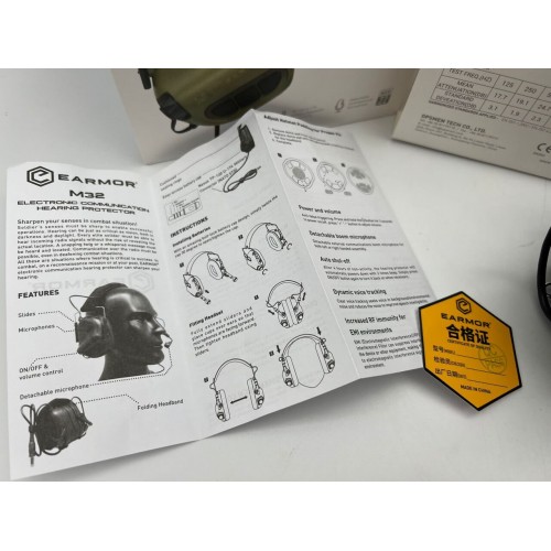 EARMOR M32 активные тактические наушники в Смоленске