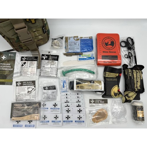 Военная тактическая аптечка RHINO RESCUE 25в1 в Смоленске