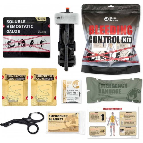 Комплект для остановки кровотечений «Bleeding Control Kit» Rhino Rescue в Смоленске