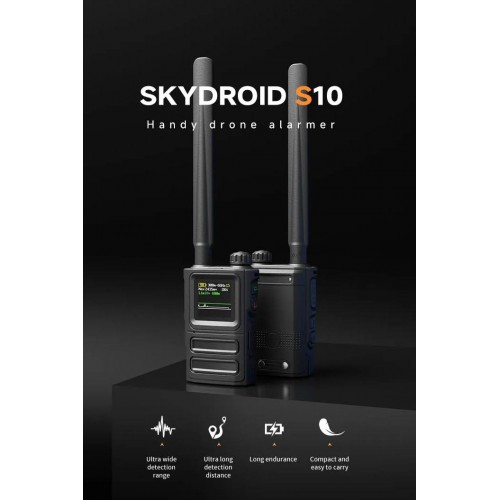 Детектор-обнаружитель дронов SKYDROID S-10 / «СОКОЛ 10» в Смоленске портативный всенаправленный