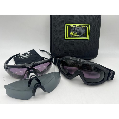 Тактические ударопрочные очки OAKLEY Alpha 2в1 в Смоленске