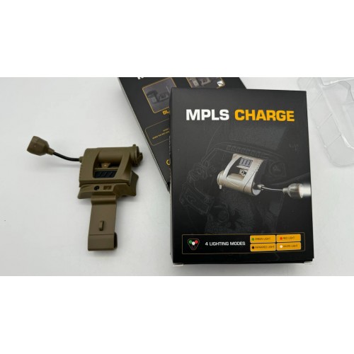 Нашлемный тактический фонарь MPLS Charge аккумуляторный в Смоленске
