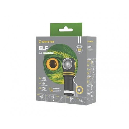 Мультифонарь Armytek ELF C2 Micro USB (теплый свет) в Смоленске