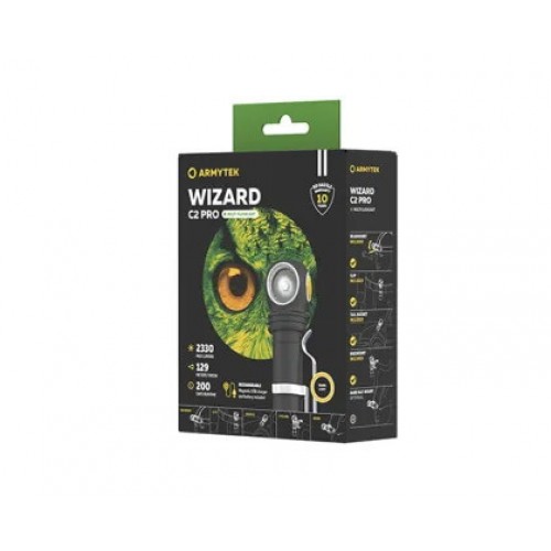 Мультифонарь Armytek Wizard C2 Pro Magnet USB (теплый свет) в Смоленске