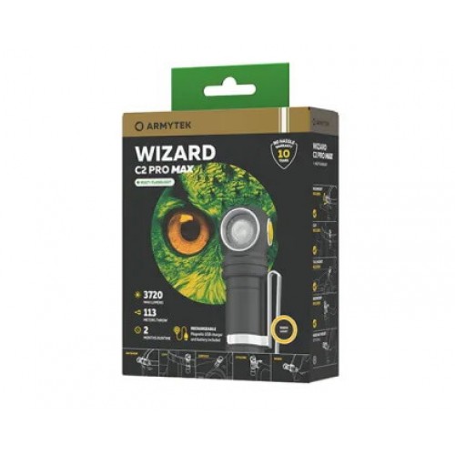 Мультифонарь Armytek Wizard C2 Pro Max Magnet USB (теплый свет) в Смоленске