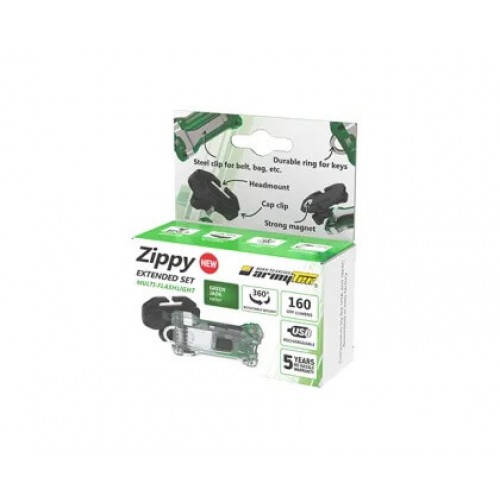Наключный фонарь Armytek Zippy Extended Set (Green Jade) в Смоленске