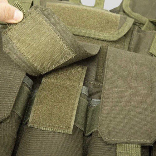 Тактический разгрузочный жилет «5 / пять карманов» с подсумками Tactical Molle Plate Carrier для съемных бронепластин в Смоленске