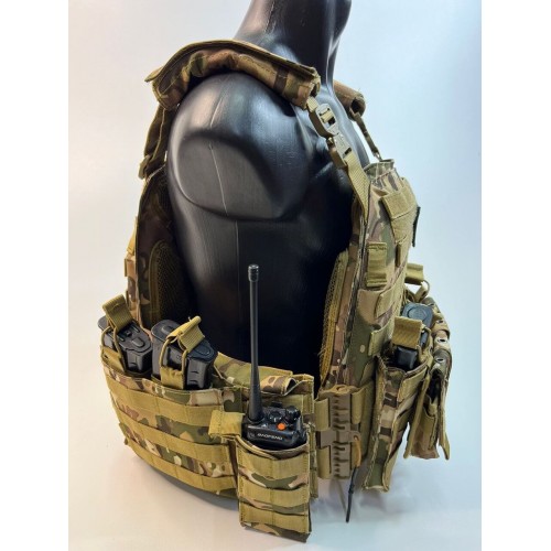 Жилет (плитник быстросъёмный/разгрузка) с возможностью установки боковых плит или боковых баллистических пакетов в Смоленске